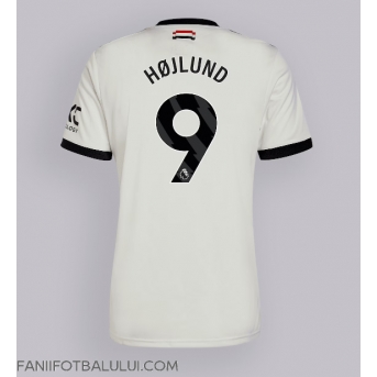 Manchester United Rasmus Hojlund #9 Tricou Fotbal Replică 2024-25 Barbati Treilea